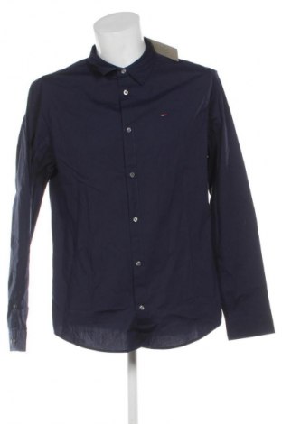 Cămașă de bărbați Tommy Jeans, Mărime XL, Culoare Albastru, Preț 356,99 Lei