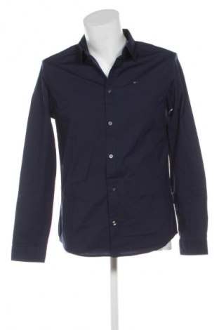 Ανδρικό πουκάμισο Tommy Jeans, Μέγεθος M, Χρώμα Μπλέ, Τιμή 50,99 €