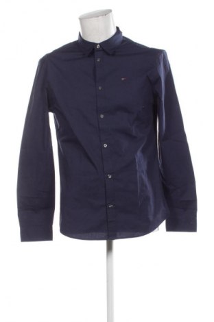 Cămașă de bărbați Tommy Jeans, Mărime L, Culoare Albastru, Preț 371,99 Lei