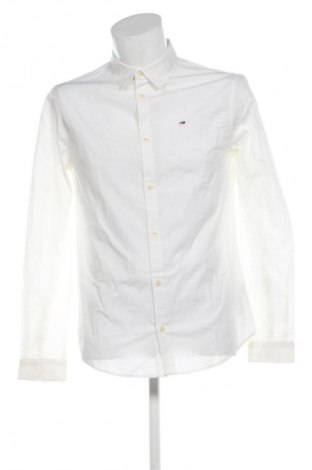 Męska koszula Tommy Jeans, Rozmiar M, Kolor Popielaty róż, Cena 315,99 zł