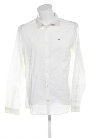 Herrenhemd Tommy Jeans, Größe XL, Farbe Ecru, Preis 75,99 €