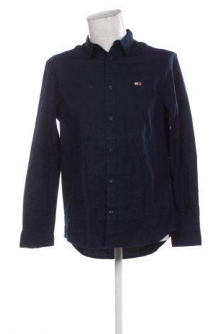 Herrenhemd Tommy Jeans, Größe M, Farbe Blau, Preis € 51,99