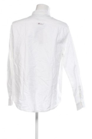 Cămașă de bărbați Tommy Jeans, Mărime XL, Culoare Alb, Preț 424,99 Lei