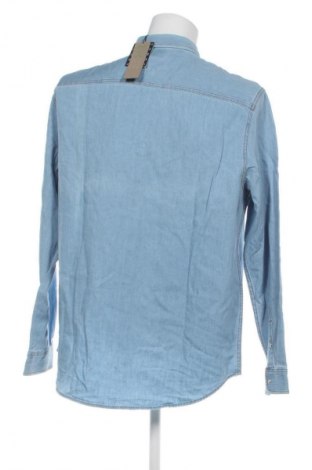 Męska koszula Tommy Jeans, Rozmiar XL, Kolor Niebieski, Cena 141,99 zł