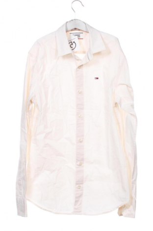 Cămașă de bărbați Tommy Jeans, Mărime XS, Culoare Ecru, Preț 199,99 Lei