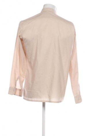 Herrenhemd Unbranded, Größe L, Farbe Beige, Preis € 15,99