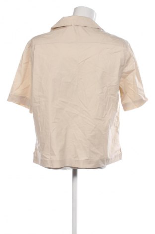 Herrenhemd Unbranded, Größe M, Farbe Beige, Preis € 11,99