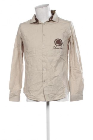Herrenhemd Unbranded, Größe S, Farbe Beige, Preis 11,99 €