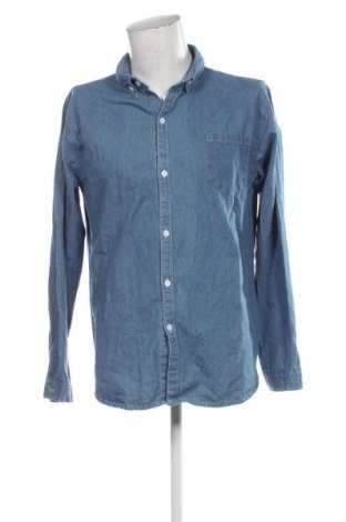 Herrenhemd Unbranded, Größe 4XL, Farbe Blau, Preis 9,99 €