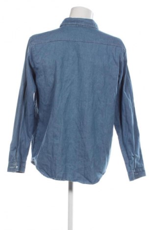 Herrenhemd Unbranded, Größe 4XL, Farbe Blau, Preis 9,99 €