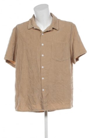 Herrenhemd Unbranded, Größe XXL, Farbe Beige, Preis 11,99 €