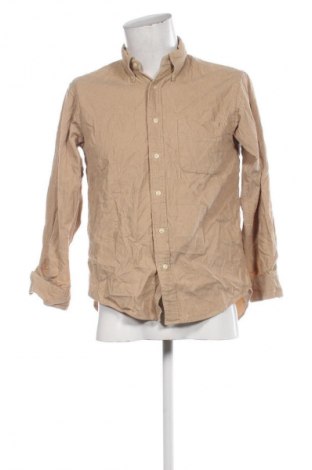 Herrenhemd Uniqlo, Größe M, Farbe Beige, Preis 5,99 €
