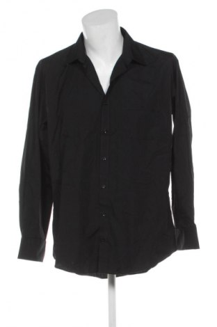 Cămașă de bărbați Van Heusen, Mărime L, Culoare Negru, Preț 41,99 Lei