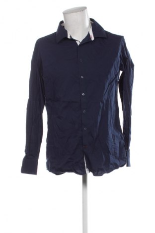 Cămașă de bărbați Vincenzo Boretti, Mărime XL, Culoare Albastru, Preț 144,69 Lei