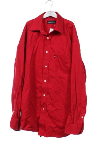 Herrenhemd Vroom & Dreesmann, Größe L, Farbe Rot, Preis 14,83 €