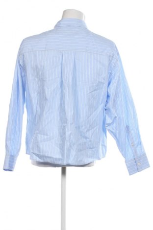 Cămașă de bărbați Zara, Mărime M, Culoare Albastru, Preț 87,46 Lei