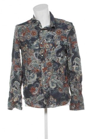 Мъжка риза Zara, Размер M, Цвят Многоцветен, Цена 8,99 лв.