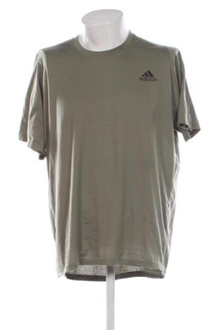 Мъжка тениска Adidas, Размер XL, Цвят Зелен, Цена 35,99 лв.
