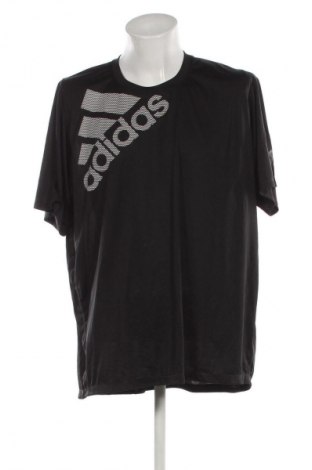 Herren T-Shirt Adidas, Größe 3XL, Farbe Schwarz, Preis € 24,99