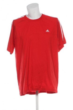 Pánské tričko  Adidas, Velikost XXL, Barva Červená, Cena  239,00 Kč