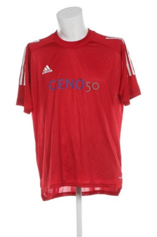 Tricou de bărbați Adidas, Mărime XL, Culoare Roșu, Preț 100,99 Lei