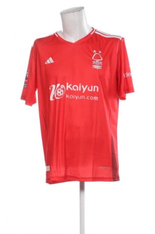 Herren T-Shirt Adidas, Größe XXL, Farbe Rot, Preis € 23,99