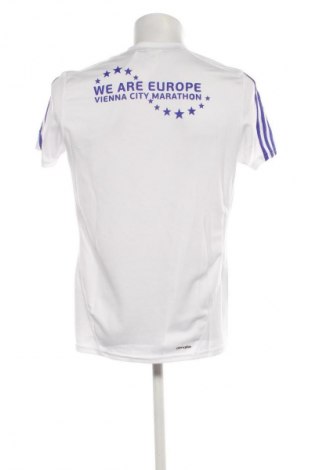 Herren T-Shirt Adidas, Größe L, Farbe Weiß, Preis € 9,99