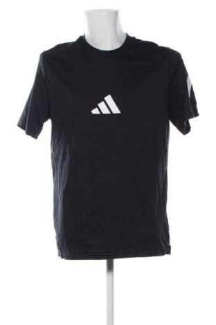 Ανδρικό t-shirt Adidas, Μέγεθος L, Χρώμα Μαύρο, Τιμή 21,99 €