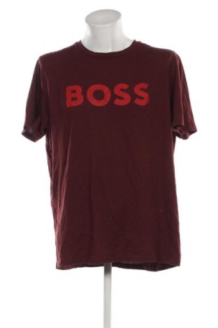 Męski T-shirt BOSS, Rozmiar 3XL, Kolor Fioletowy, Cena 166,99 zł