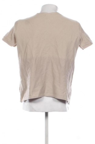 Herren Shirt Bershka, Größe S, Farbe Beige, Preis 6,99 €