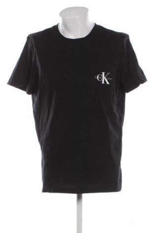 Мъжка тениска Calvin Klein Jeans, Размер 3XL, Цвят Черен, Цена 22,99 лв.
