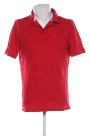 Tricou de bărbați Calvin Klein Jeans, Mărime L, Culoare Roșu, Preț 125,99 Lei
