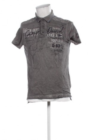 Herren T-Shirt Camp David, Größe M, Farbe Grau, Preis € 28,99
