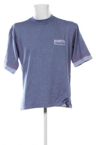 Herren T-Shirt Diadora, Größe M, Farbe Blau, Preis € 11,08