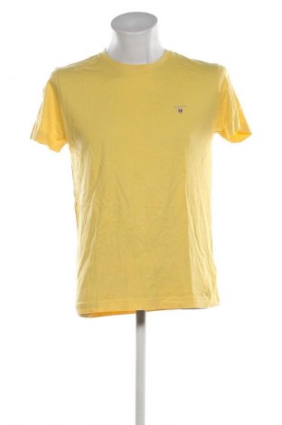 Tricou de bărbați Gant, Mărime M, Culoare Galben, Preț 181,99 Lei
