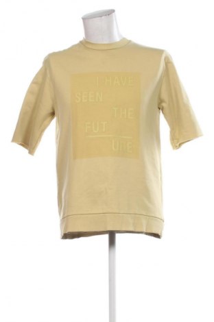 Tricou de bărbați H&M, Mărime M, Culoare Galben, Preț 54,00 Lei