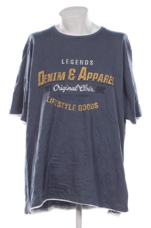 Herren T-Shirt Identic, Größe 5XL, Farbe Grau, Preis € 18,99