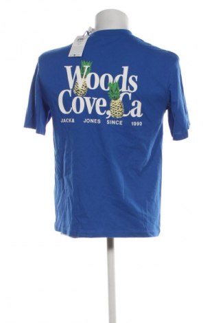 Tricou de bărbați Jack & Jones, Mărime S, Culoare Albastru, Preț 59,99 Lei