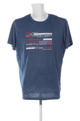 Tricou de bărbați Jack Wolfskin, Mărime XXL, Culoare Albastru, Preț 107,99 Lei