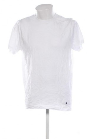Herren Shirt Lucky Brand, Größe L, Farbe Weiß, Preis 8,00 €