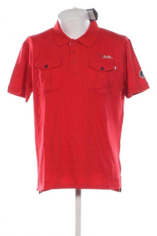 Herren Shirt Peak Mountain, Größe XXL, Farbe Rot, Preis 71,99 €