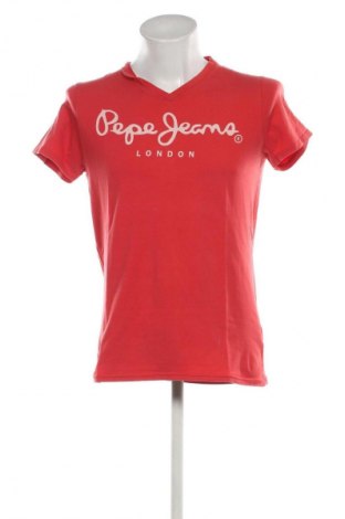 Tricou de bărbați Pepe Jeans, Mărime XL, Culoare Roșu, Preț 47,99 Lei