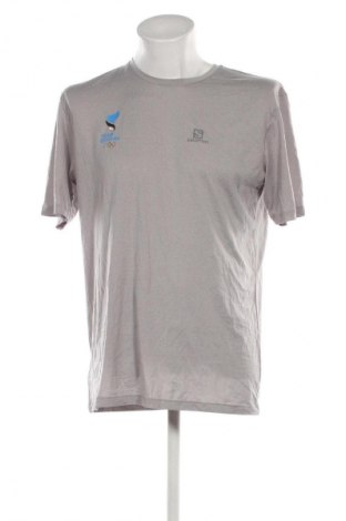 Herren Shirt Salomon, Größe XL, Farbe Grau, Preis 46,65 €