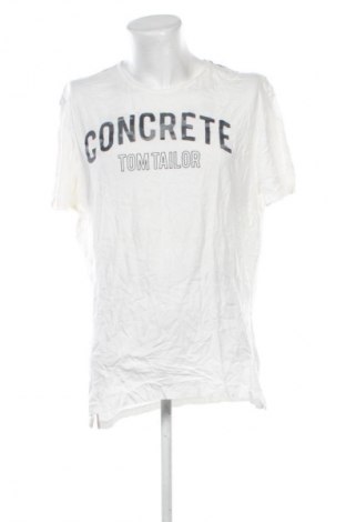 Tricou de bărbați Tom Tailor, Mărime XXL, Culoare Alb, Preț 24,99 Lei