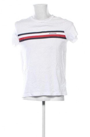 Męski T-shirt Tommy Hilfiger, Rozmiar M, Kolor Biały, Cena 226,99 zł