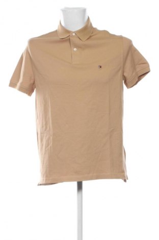 Tricou de bărbați Tommy Hilfiger, Mărime L, Culoare Maro, Preț 424,99 Lei