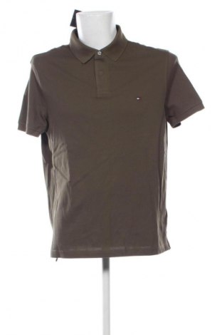 Męski T-shirt Tommy Hilfiger, Rozmiar XL, Kolor Zielony, Cena 126,99 zł
