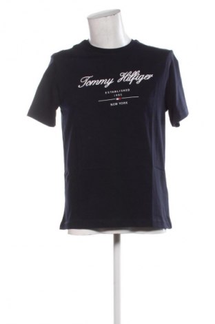 Мъжка тениска Tommy Hilfiger, Размер M, Цвят Син, Цена 84,99 лв.