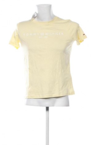 Мъжка тениска Tommy Hilfiger, Размер M, Цвят Жълт, Цена 28,63 €