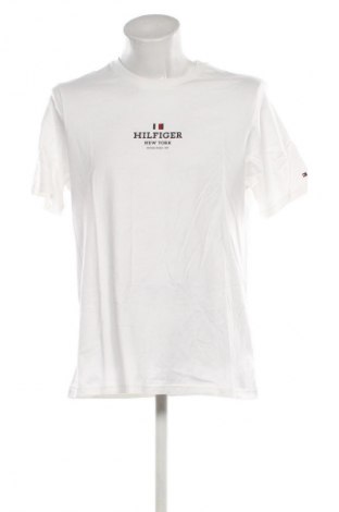 Tricou de bărbați Tommy Hilfiger, Mărime L, Culoare Alb, Preț 172,99 Lei